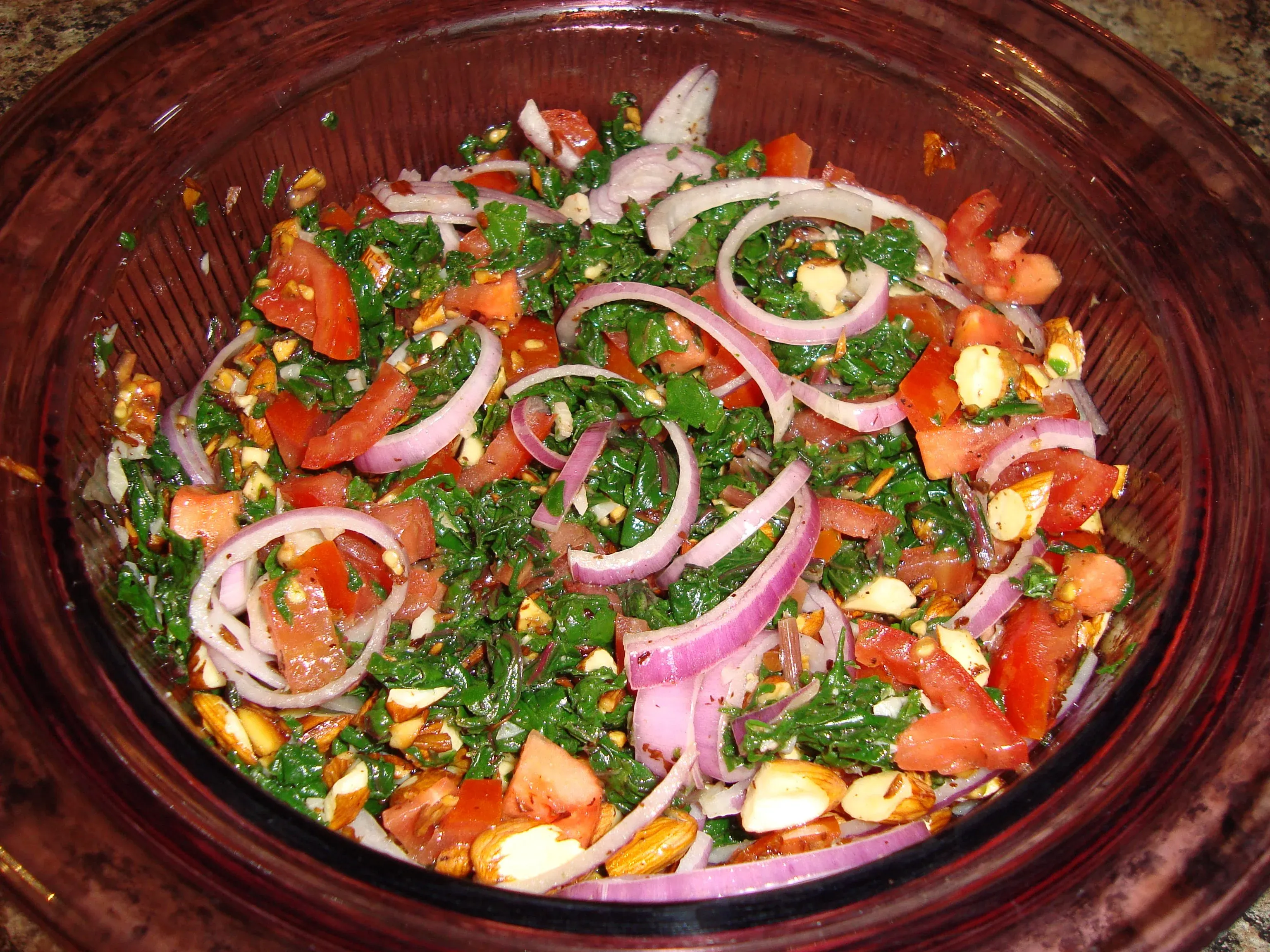 Beet Greens Salad