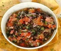 Fresh Tomato and Black Bean Salsa
